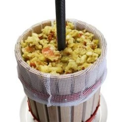 Pressoir à Fruits Manuel En Bois De Hêtre Non Traité - OP 18 - 18L Güde -GüDE Soldes 13958077 4