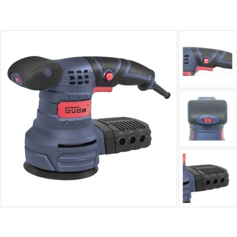 Güde EXS 125 E Ponceuse Excentrique 380 Watt 125 Mm ( 58130 ) + Papier Abrasif 3 Güde EXS 125 E Ponceuse Excentrique 380 Watt 125 Mm ( 58130 ) + Papier Abrasif