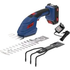 Güde Set D'entretien De Jardin GPS 18-201-05, Batterie Et Chargeur Inclus