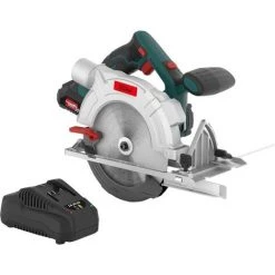 Scie Circulaire Güde Accu KS 20-201-24 - Avec Batterie Et Chargeur Rapide - 20V - 4200 Tr/min - AVEC Lame De Scie En Carbure